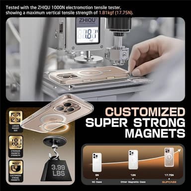 SUPCASE UB Mag kotelo iPhone 16 Pro Max - Clear