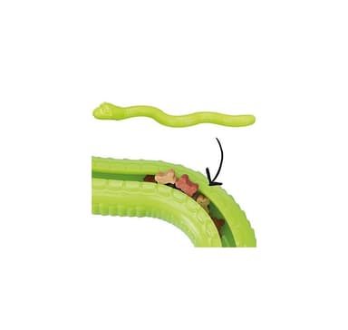 Lelu koirille Snack-Snake, TPR, 42 cm