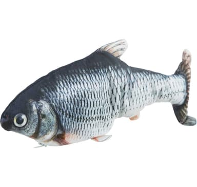 Lelu kissoille wriggle kala, kangas, kissanminttu, 30 cm, Trixie