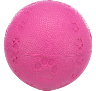 Lelu koirille Pallo, luonnonkumi, ø 6 cm satunnainen väri