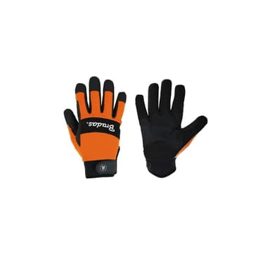 Työkaluhanskat TECH BLACK, koko 9, Bradas