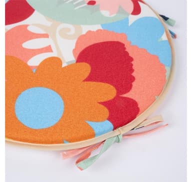 Tyyny tuoliin NORDIC FLOWER D38x2,5cm