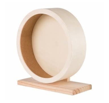 Lelu jyrsijöille Harjoituspyörä puuta 33cm