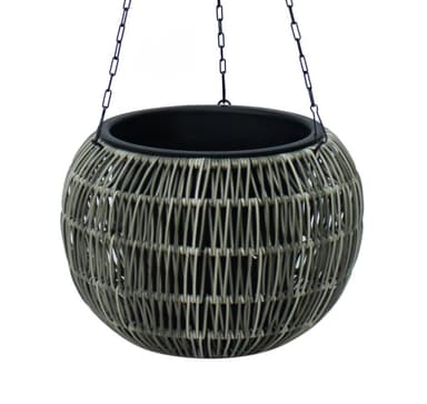 Amppeli WICKER D32xH22cm, harmaa