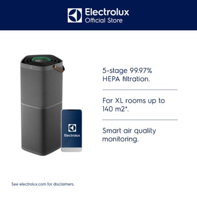 Electrolux Pure 600 XL ilmanpuhdistin EPO60771DG (harmaa)
