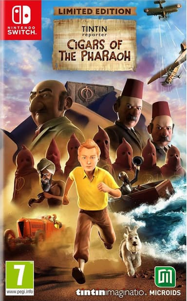 Tintin Reporter: Cigars of the Pharaoh - Limited Edition (Switch)