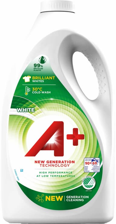 A+ White pyykinpesuneste valkopyykille 50412