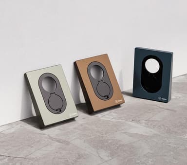 Zaptec Go Frontcover latausaseman kansi ZM000765 (keskiyön sininen)