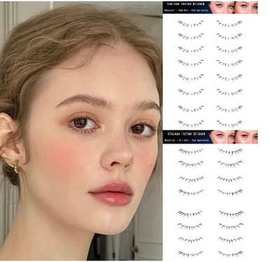 Väärät alaripsien tatuointitarrat (8 paria) HJM-003