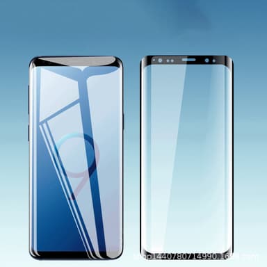Karkaistu lasi näytönsuoja Samsung Galaxy -sarjan puhelimeen Samsung Galaxy S9