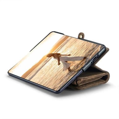 CaseMe puhelimenkotelo 008 5-kortti Samsung Galaxy Z Fold 6 - Ruskea