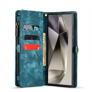 CaseMe puhelimenkotelo 008 8-kortti Samsung Galaxy S24 Ultra - Sininen