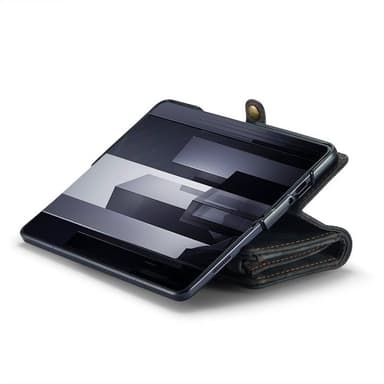 CaseMe puhelimenkotelo 008 5-kortti Samsung Galaxy Z Fold 6 - Musta/Ha