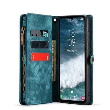 CaseMe puhelimenkotelo 008 8-kortti Samsung Galaxy A35 - Sininen
