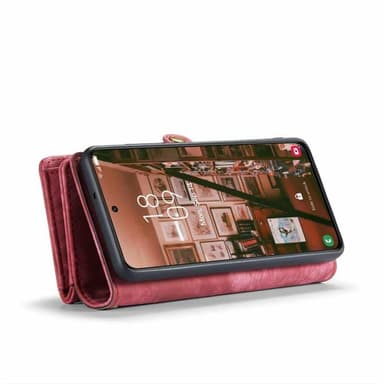 CaseMe puhelimenkotelo 008 8-kortti Samsung Galaxy S24 Plus - Punainen
