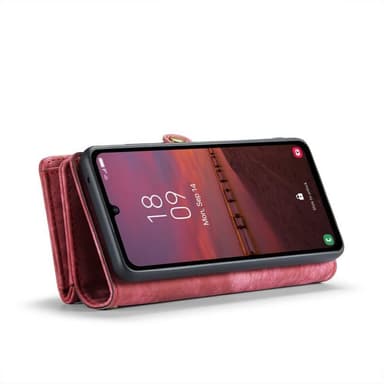 CaseMe puhelimenkotelo 008 8-kortti Samsung Galaxy A55 - Punainen