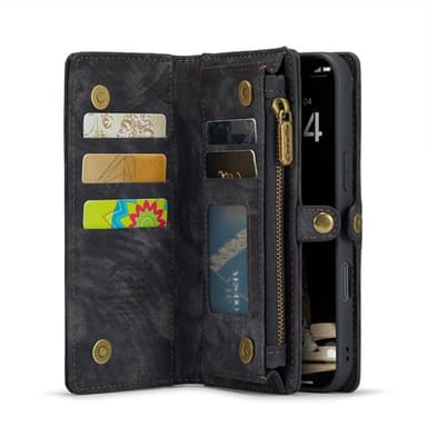 CaseMe puhelimenkotelo 008 8-kortti iPhone 16 Pro Max - Musta/ha