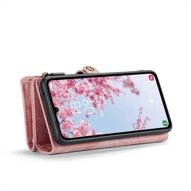 CaseMe puhelimenkotelo 008 8-kortti Samsung Galaxy A55 - Vaaleanpunain