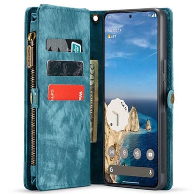 CaseMe puhelimenkotelo 008 8-kortti Google Pixel 9 - Sininen