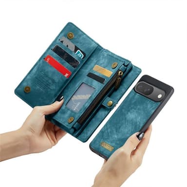 CaseMe puhelimenkotelo 008 8-kortti Google Pixel 9 - Sininen