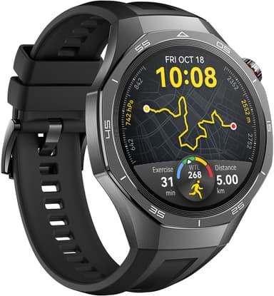 Huawei Watch GT 5 Pro urheilukello 46mm(mus.)+FreeBuds 5i lahjapakkaus
