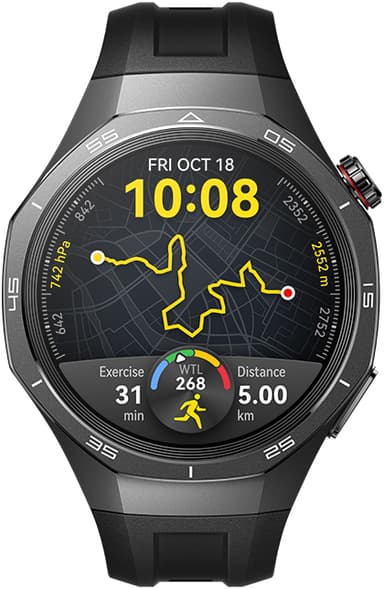 Huawei Watch GT 5 Pro urheilukello 46mm(mus.)+FreeBuds 5i lahjapakkaus