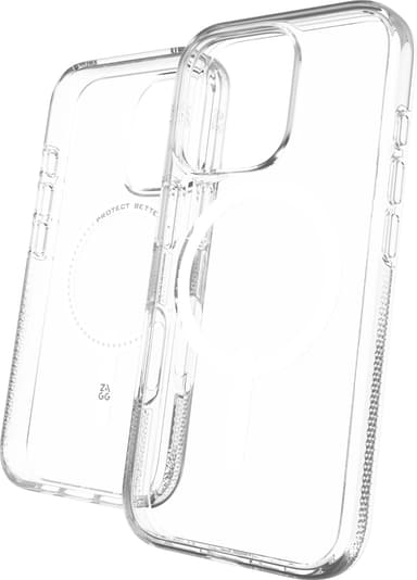 Zagg iPhone 16 Pro Crystal Palace Snap suojakuori (läpinäkyvä)