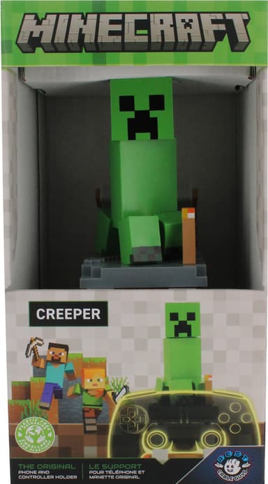 Cable Guys Minecraft pidikefiguuri älypuhelimille/ohjaimille (Creeper)