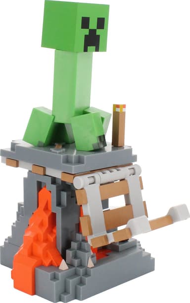 Cable Guys Minecraft pidikefiguuri älypuhelimille/ohjaimille (Creeper)