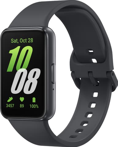 Samsung Galaxy Fit3 aktiivisuusranneke (tummanharmaa)