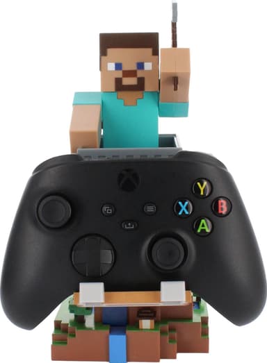 Cable Guys Minecraft pidikefiguuri älypuhelimille/ohjaimille (Steve)