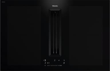 Miele Induktiokeittotaso integroidulla liesituulettimella KMDA 7676 FL-U BlackPerfection