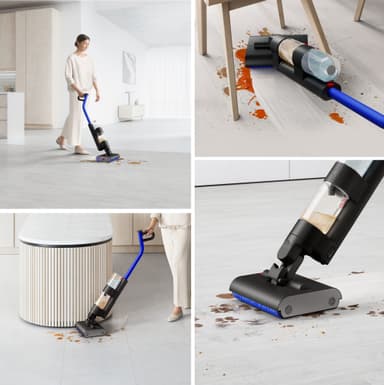 Dyson Wash G1 johdoton lattiapesuri W&D 486236-01 (mattamusta/sininen)