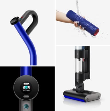 Dyson Wash G1 johdoton lattiapesuri W&D 486236-01 (mattamusta/sininen)