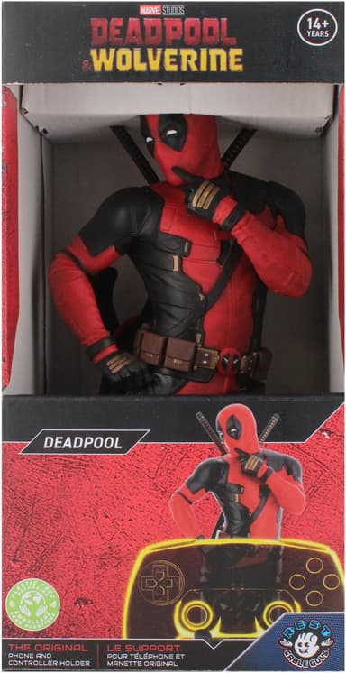 Cable Guys Deadpool 3 pidikefiguuri älypuhelimille/ohjaimille R.E.S.T