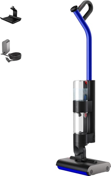 Dyson Wash G1 johdoton lattiapesuri W&D 486236-01 (mattamusta/sininen)