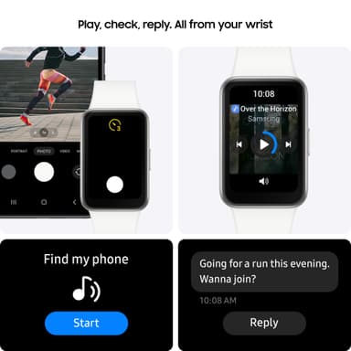 Samsung Galaxy Fit3 aktiivisuusranneke (hopea)