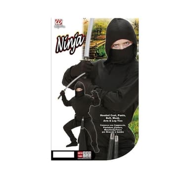 Lasten puku 'ninja' 128cm