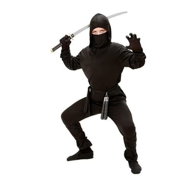 Lasten puku 'ninja' 128cm