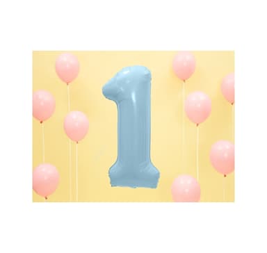 Numero ""1"" Pastelli Blue