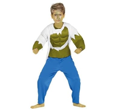 Lasten puku ""Hulk"" (7-9 vuotta)