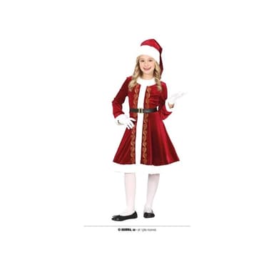 Lasten puku ""Mrs Claus"" (7-9 vuotta)