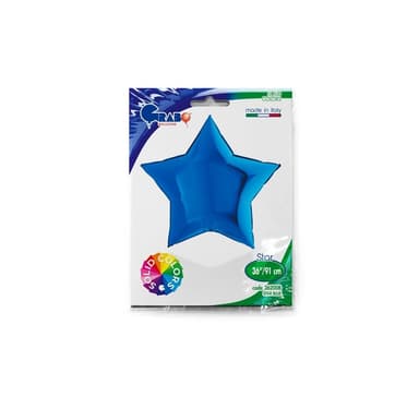 Star Metallic Blue -ilmapallo