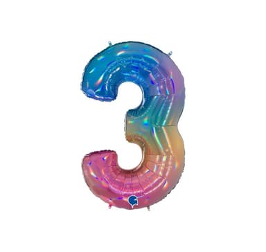 Numero ""3"" Rainbow