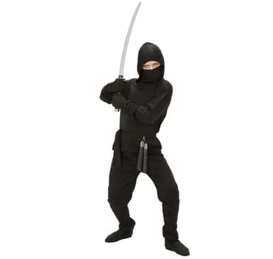 Lasten puku 'ninja' 140cm