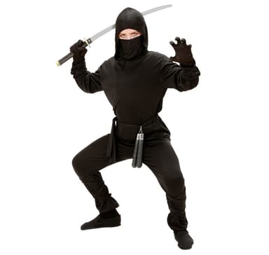 Lasten puku 'ninja' 140cm