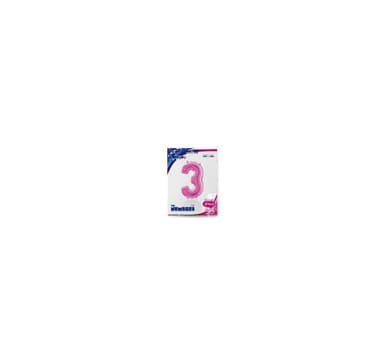 Numero ""3"" Magenta