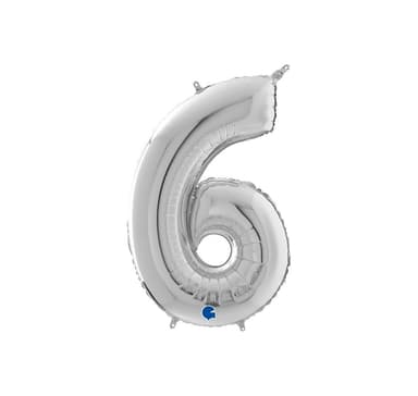 Numero ""6"" hopea