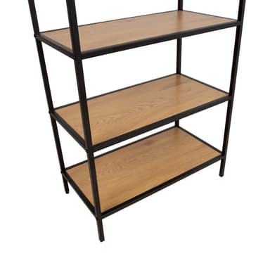 Self HEDVIG 63x33xH152cm, saarni/musta