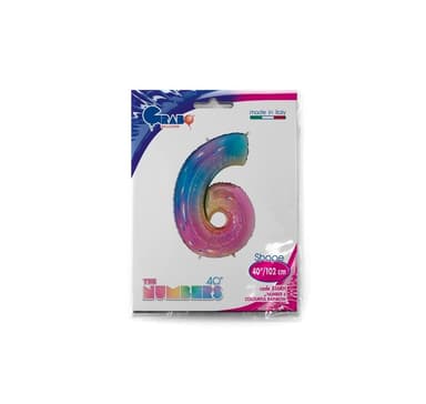 Numero ""6"" Rainbow